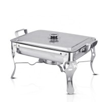 Portable stainless steel chafing dish buffet food warmer