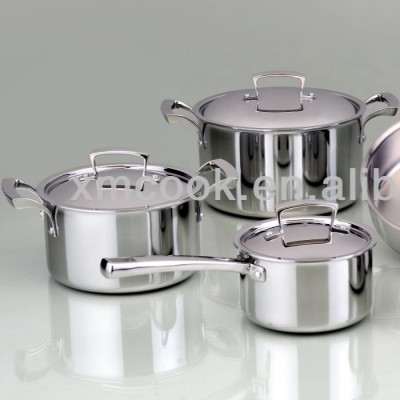 Triply stainless steel cookware set