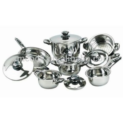 stainless steel cookware set