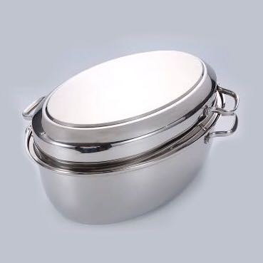 High quality stainless steel steamer set